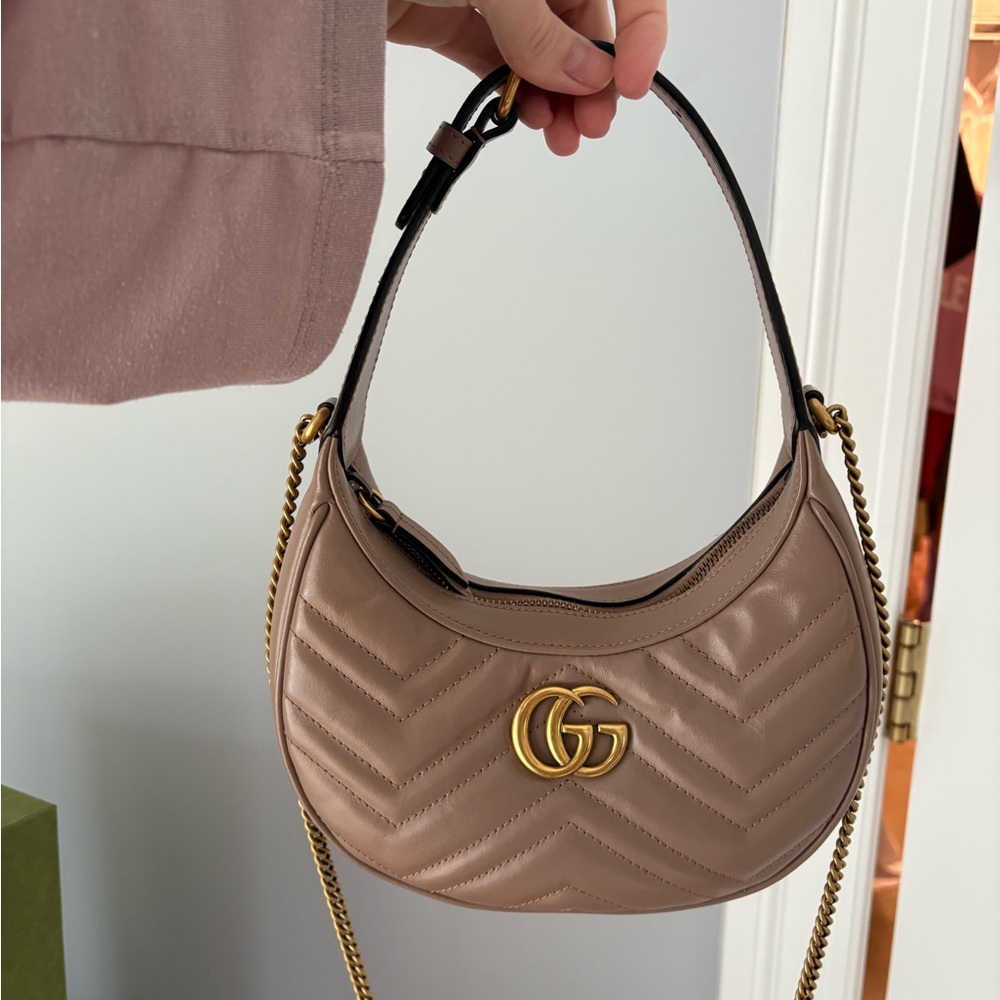 Gucci Maramont Shoulder Bag with Gold Accents - Picture 6 of 13